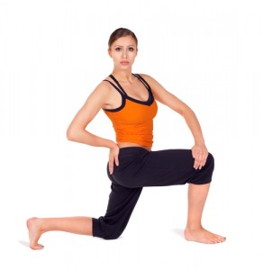 Yoga Stretch - Revolved Side Angle Pose