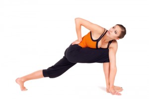 Yoga Stretch - Revolved Side Angle Pose_01